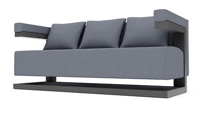 Image showing sofa over white