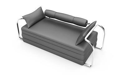 Image showing sofa over white