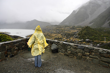 Image showing Rainy New Zealand