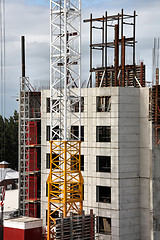 Image showing Skyscraper construction