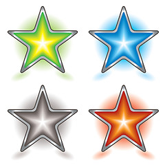 Image showing star foursome