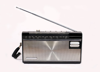 Image showing Retro Portable Radio