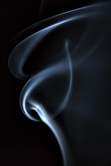 Image showing Beautiful smoke