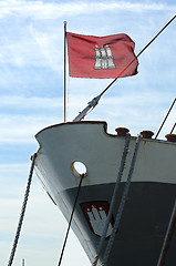 Image showing Hamburg flag