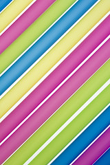 Image showing closeup of drinking straws