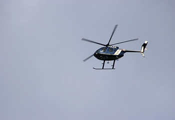 Image showing police helicopter