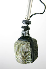 Image showing Retro studio microphone