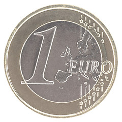 Image showing Uncirculated 1 Euro new map