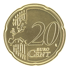 Image showing Uncirculated 20 Eurocent new map