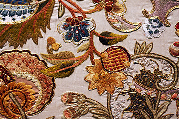 Image showing Floral linen