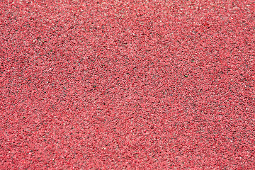 Image showing Red gravel