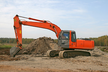 Image showing Excavator