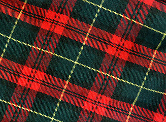 Image showing Tartan texture