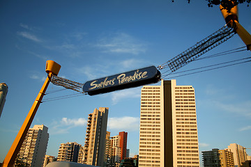 Image showing Surfers Paradise Sign