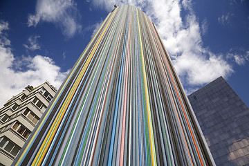 Image showing Colorful sculpture La Defense