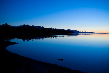 Image showing Pacific Northwest Sunset