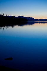 Image showing Pacific Northwest Sunset