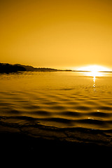 Image showing Pacific Northwest Sunset