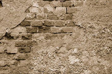 Image showing Old wall