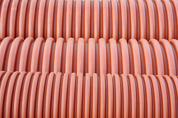 Image showing Plumbing tubes close-up