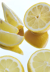 Image showing Lemon over white background