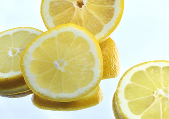 Image showing Lemon over white background