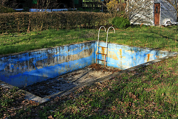 Image showing Abandoned pool
