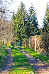 Image showing Village path 2