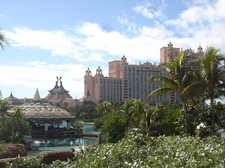 Image showing Atlantis in the Bahamas