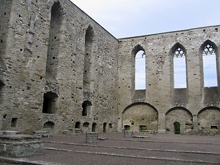 Image showing Ruins of St. Bridget's convent in Tallinn