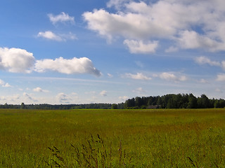 Image showing Wide open countryside