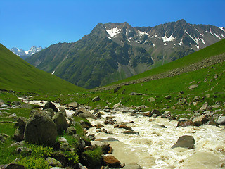 Image showing Mountain stream