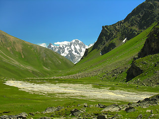 Image showing Mountain valley