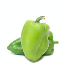 Image showing Pepper Vegetables isolated on white