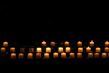 Image showing candles background