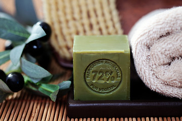 Image showing olive oil soap