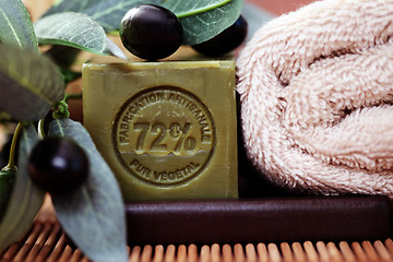 Image showing olive oil soap