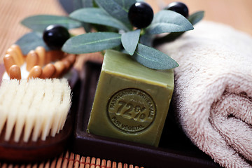 Image showing olive oil soap