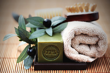 Image showing olive oil soap