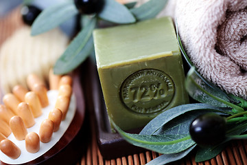 Image showing olive oil soap