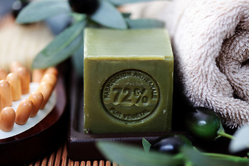 Image showing olive oil soap