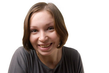 Image showing smiling girl