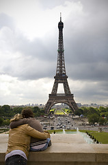 Image showing Love in Paris