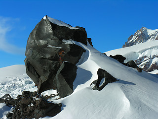 Image showing Black rock