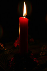 Image showing candle-grease bright