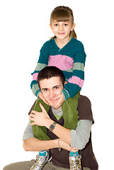Image showing The brother and the sister