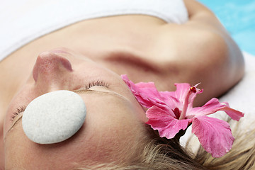 Image showing Massage Close Up