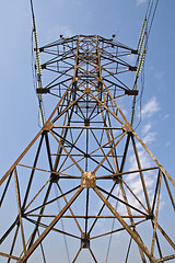 Image showing Power transmission pole