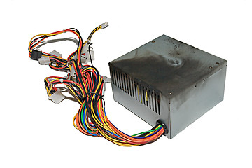 Image showing Burnt power supply