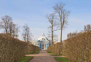 Image showing View of park in Pushkin